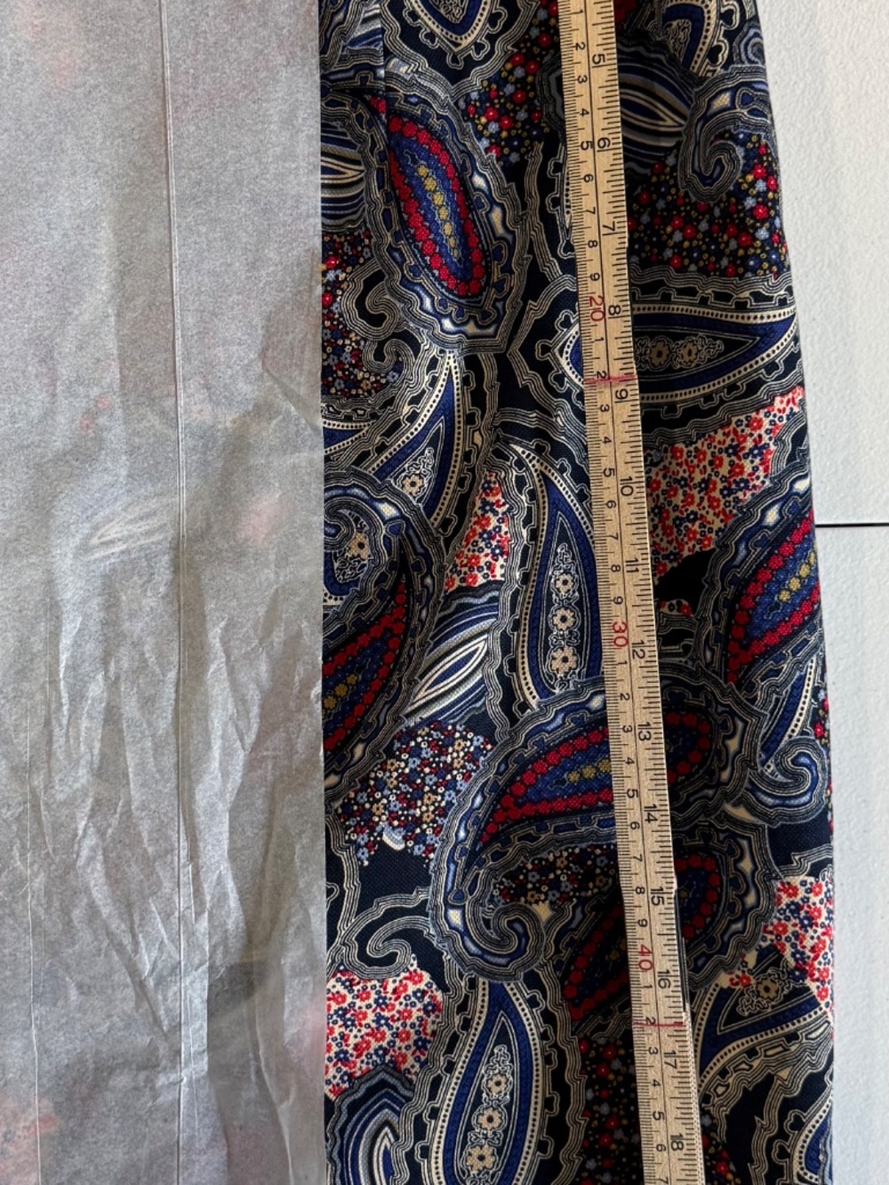 Tommy Hilfiger Classic Paisley Floral Mini Skirt - Size 10 - Picture 2 of 9